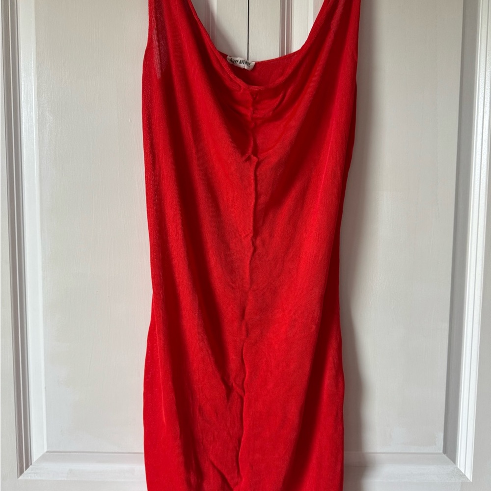 Djerf Avenue red mini dress (L) 💋🌹